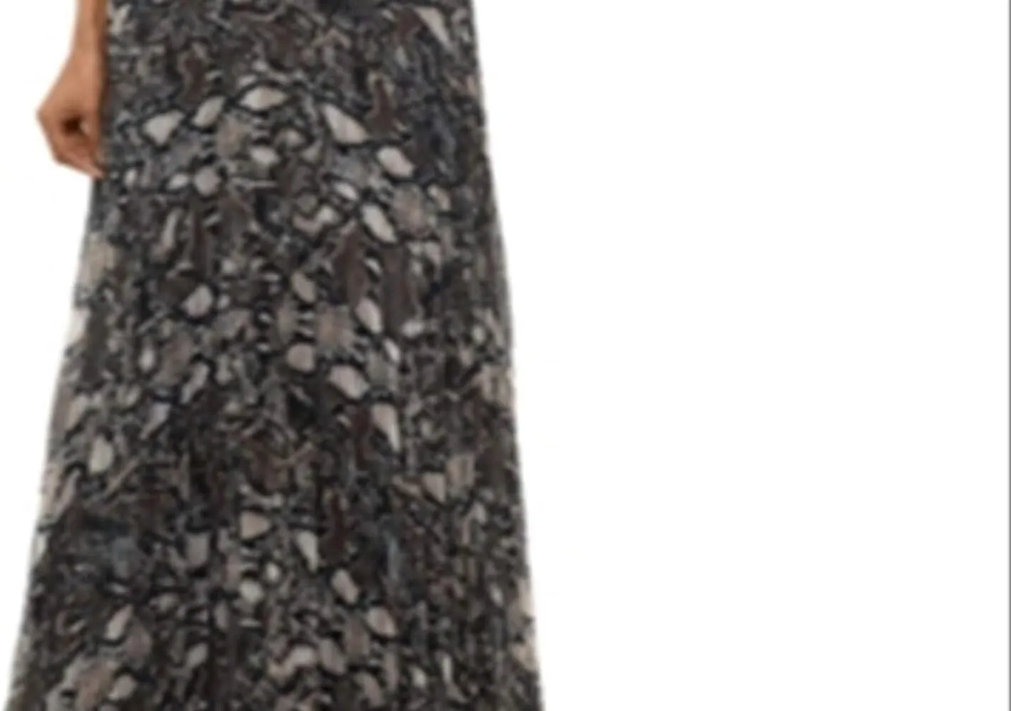 Xscape Womens Sleeveless V Neck Full-Length Sheath Dress