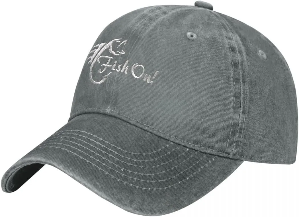 YISHOW Embroidered Bassball Cap Vintage Men and Women Embroidered Hat