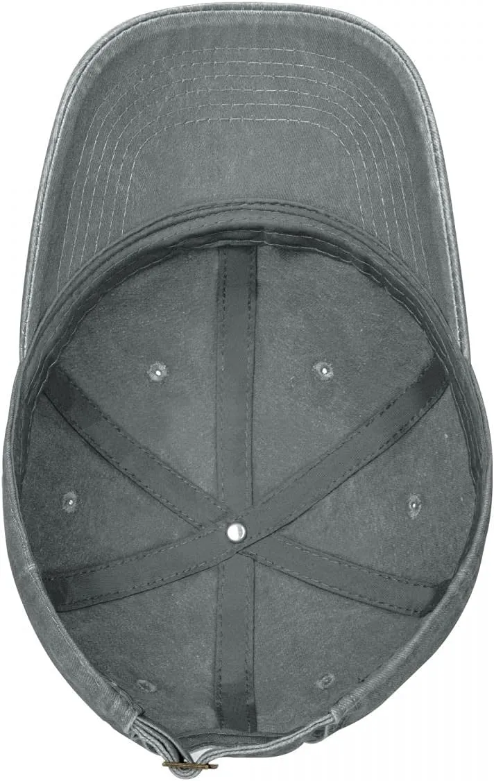 YISHOW Embroidered Bassball Cap Vintage Men and Women Embroidered Hat