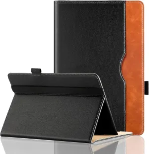 Ytaland Universal Case for TECLAST T60Plus / T60 12 inch, Compatible with DOOGEE T20 Ultra / T40 PRO / T30 Max 12 inch Tablet, Multi-View PU Leather case for 12-12.5 inch Tablet (Black)