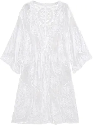 ZAFUL Women's Beach Swimsuit Cover Up Shirt Bikini Beachwear Bathing Suit Beach Dress Kimono Cardigan